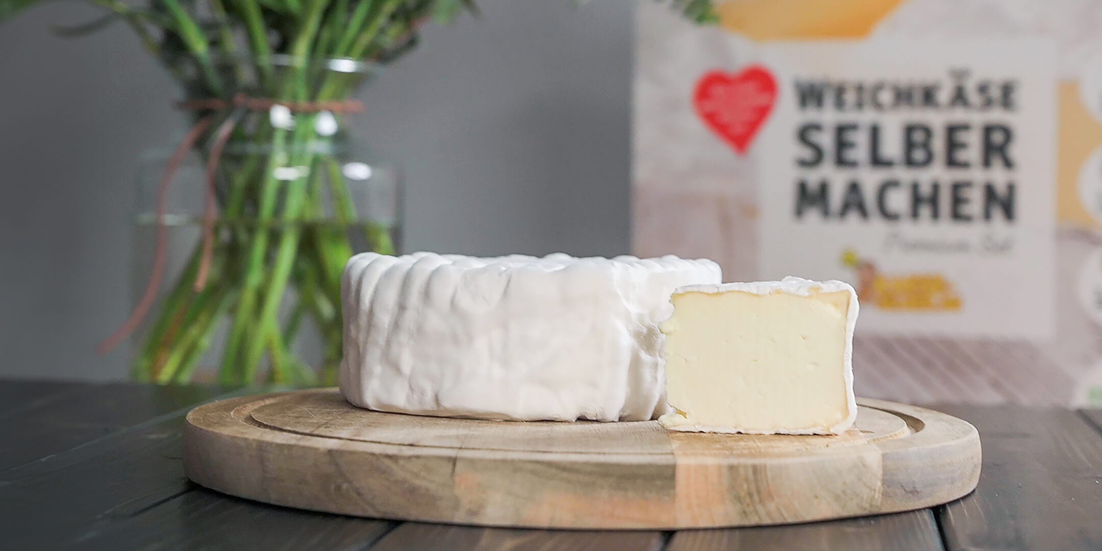 Camembert Weichkäse selber machen