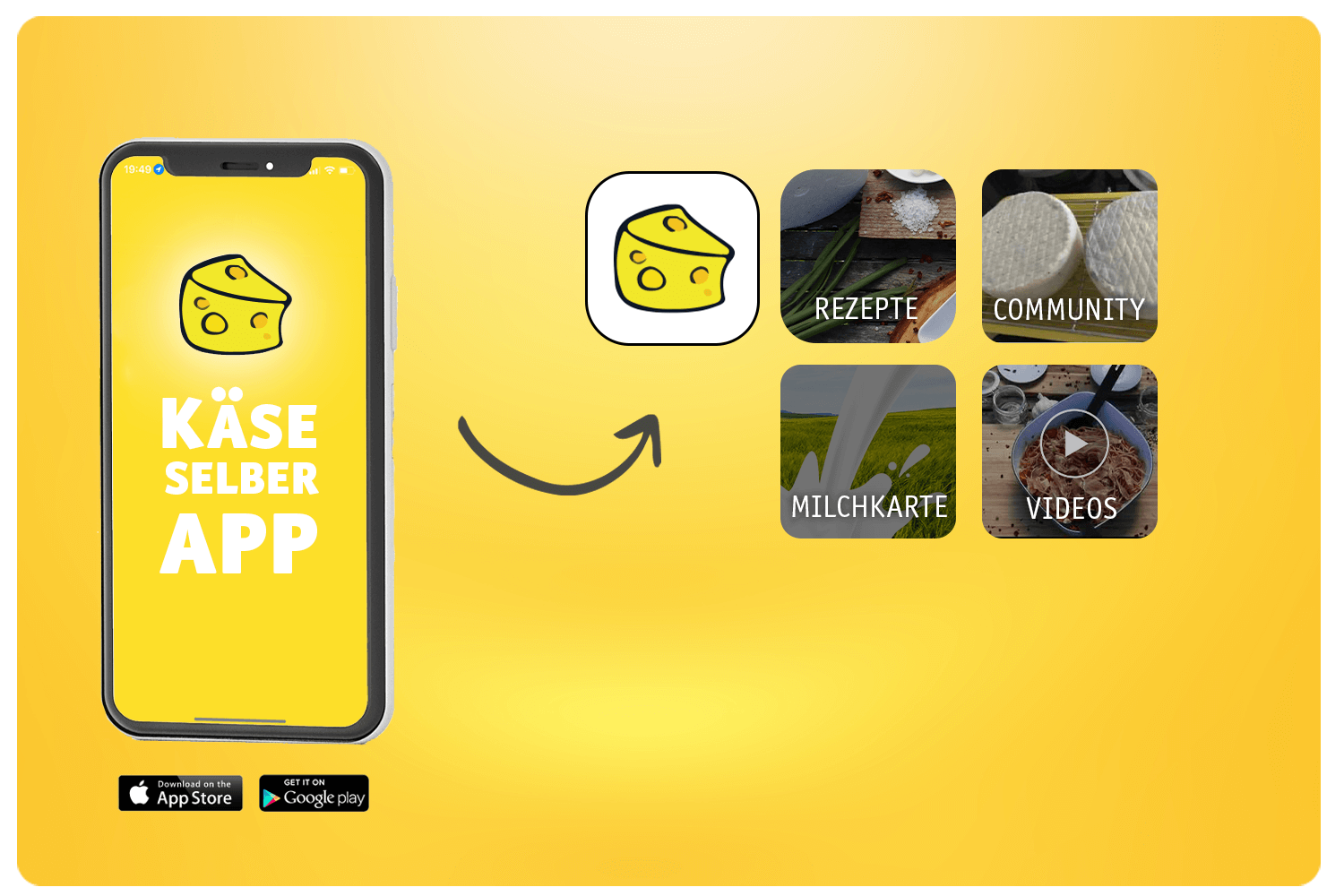 Die KäseSelber App