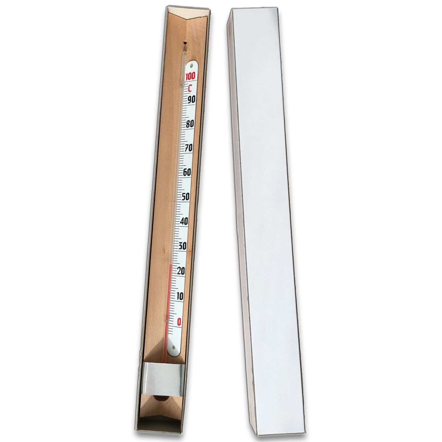 Buchenholzthermometer 0 - 100 °C - 40 cm - KAESE-SELBER.DE