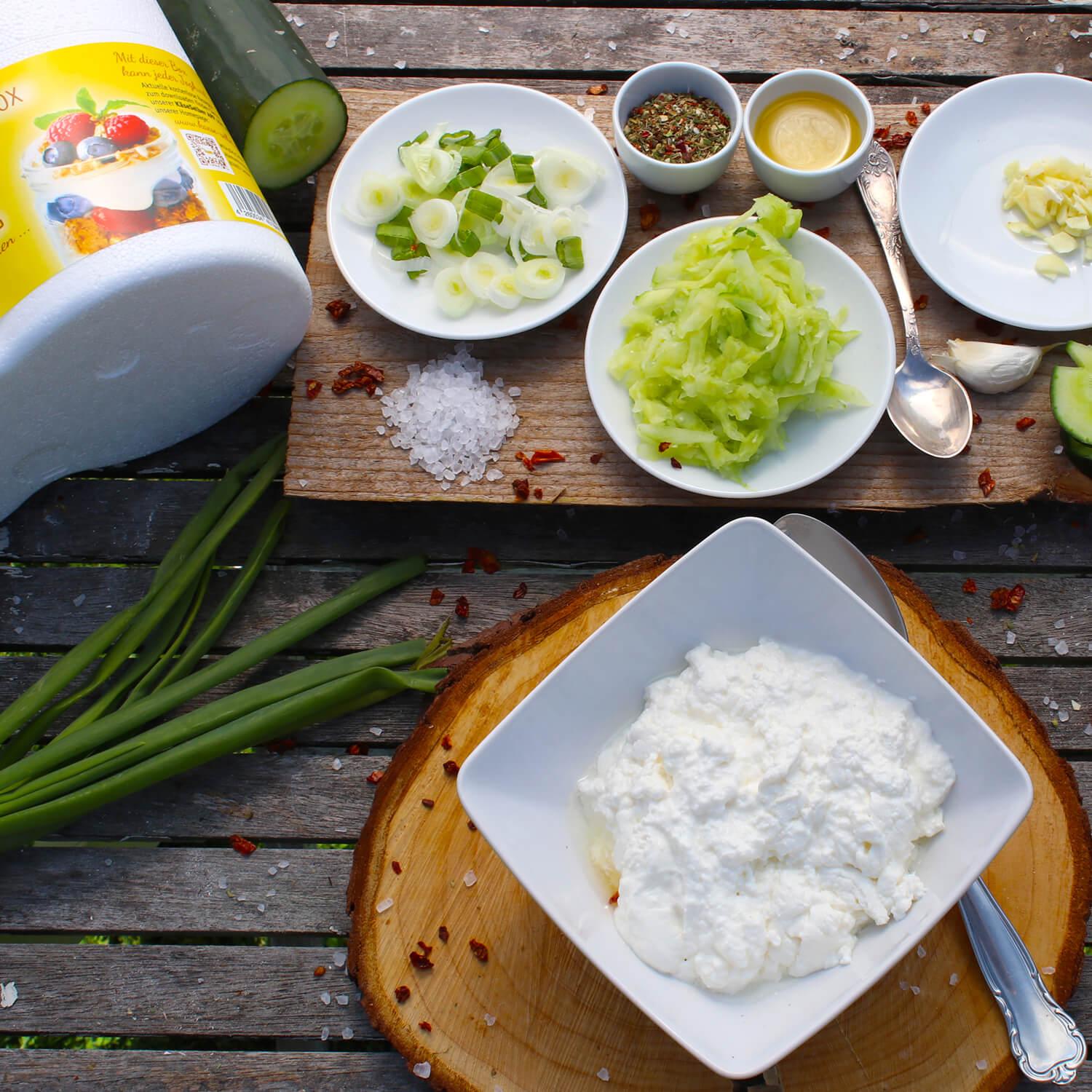 Selbst hergestellter Joghurt