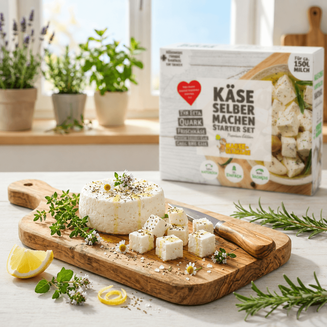 Käse selber machen Starter Set -Premium Edition- - KAESE-SELBER.DE