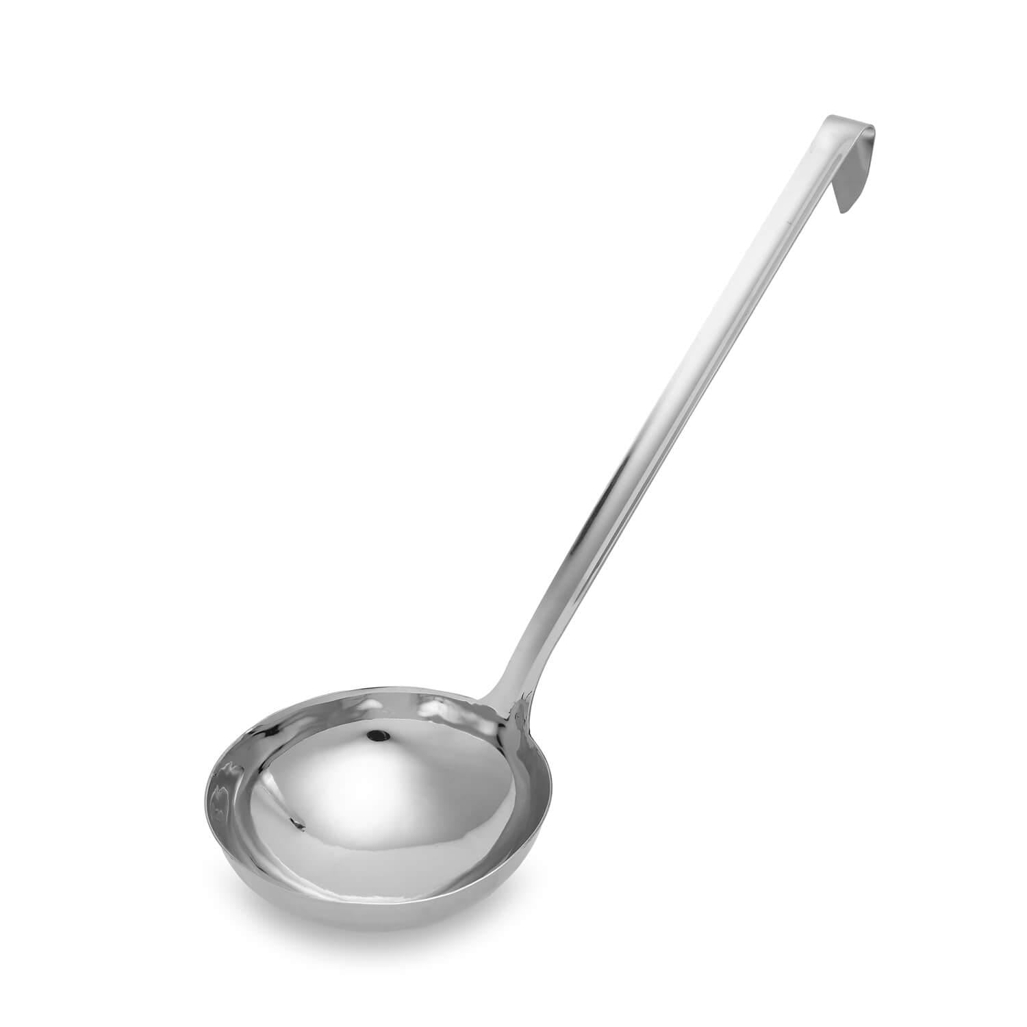 Bruch-Molke Schöpflöffel aus Edelstahl